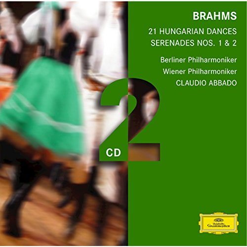 Claudio Abbado / Brahms: Serenade No.1 &amp; 2 &amp; Hungarian Dance (2CD, 미개봉)