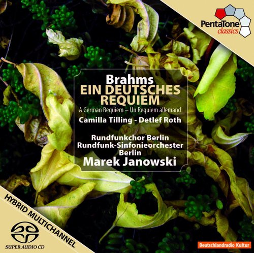 Marek Janowski / Brahms: Ein Deutsches Requiem, Op. 45 (SACD Hybrid, 미개봉)