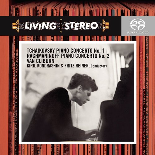 Van Cliburn / Tchaikovsky: Piano Concerto No.1 Op.23, Rachmaninov: Piano Concerto No.2 Op.18 (SACD Hybrid)