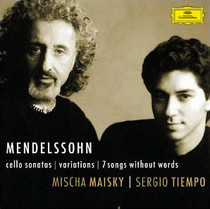 Mischa Maisky &amp; Sergio Tiempo / Mendelssohn: Cello Sonata &amp; Pieces (미개봉)