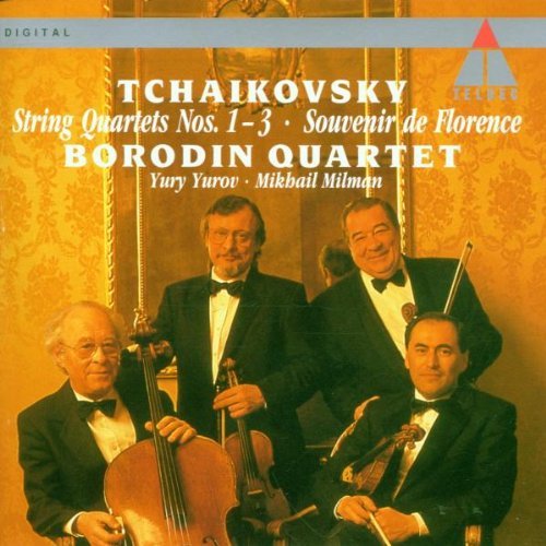 Borodin Quartet / Tchaikovsky: String Quartets 1, 2, 3 and in B flat; Souvenir de Florence (2CD)