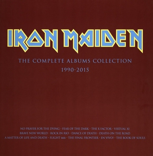 [LP] Iron Maiden / The Complete Albums Collection 1990-2015 (Limited Edition 3LP, 미개봉)
