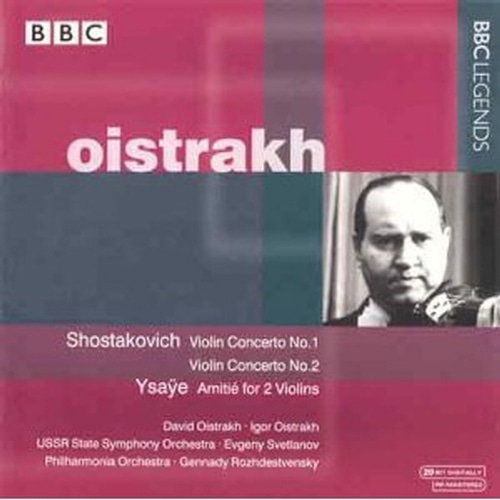 David Oistrakh / Shostakovich : Violin Concerto No.1 &amp; 2 (미개봉)