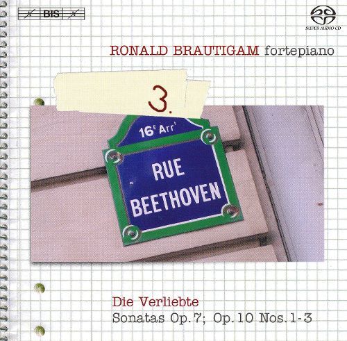 Ronald Brautigam / Beethoven: Complete Works for Solo Piano, Vol. 3 - Die Verliebte (SACD Hybrid, 미개봉)