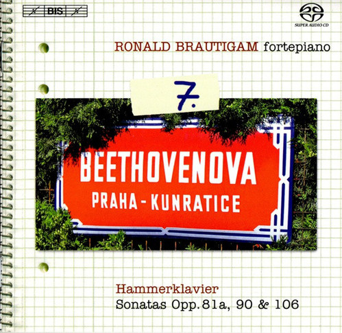 Ronald Brautigam / Bethoveen: Complete Works For Solo Piano, Vol. 7 - Hammerklavier, Sonatas Opp. 81a, 90 &amp; 106 (SACD Hybrid, 미개봉)