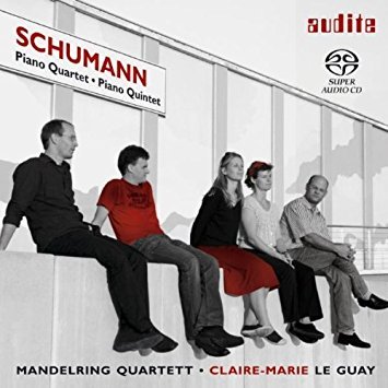 Mandelring Quartett / Schumann: Piano Quartet, Piano Quintet (SACD Hybrid, DIGI-PAK, 미개봉)