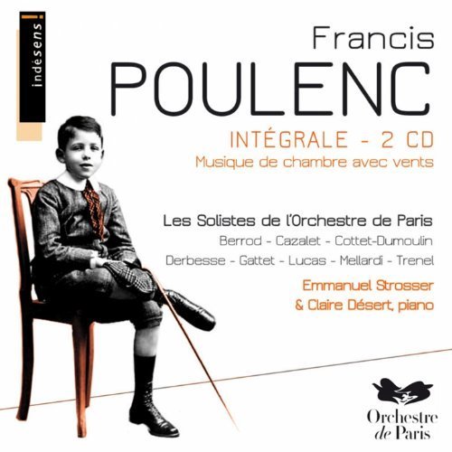 Claire Desert, Emmanuel Strosser / Poulenc: Integrale Musique de Chambre avec vents (2CD, DIGI-PAK, 미개봉)