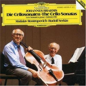 Rudolf Serkin/Mstislav Rostropovich / Brahms: Cello Sonatas Nos. 1 &amp; 2 (미개봉)