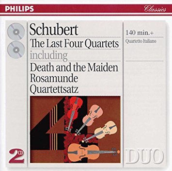 Quartetto Italiano / Schubert : String Quartet No.14 D 810, No.13 D 804, No.15 D 887 Etc. (2CD)   