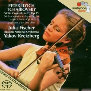 Julia Fischer &amp; Yakov Kreizberg / Tchaikovsky: Violin Concerto Op.35 (SACD Hybrid, 미개봉)