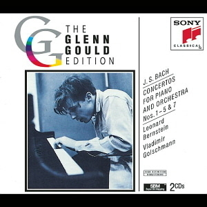 Glenn Gould / Leonard Bernstein / Vladimir Golschmann / Bach: Piano Concertos Nos.1-5, 7 (2CD, 미개봉)