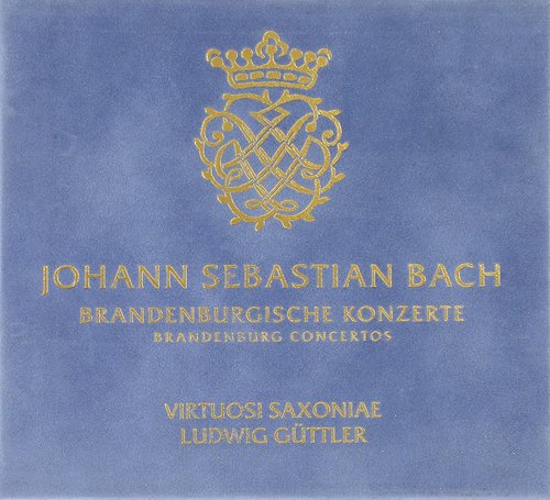 Virtuosi Saxoniae, Ludwig Guttler / Bach: Brandenburg Concertos BWV 1046-1051 (2CD, BOX SET, 미개봉)