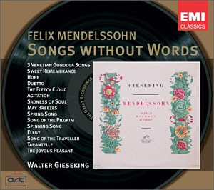 Walter Gieseking / 이 한 장의 역사적 명반 - Mendelssohn: Songs Without Words (2CD)