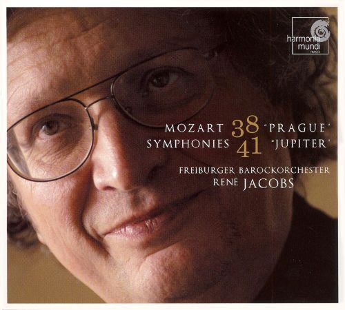 Rene Jacobs / Mozart: Symphonies Nos.38 &#039;Prague&#039; &amp; 41 &#039;Jupiter&#039; (DIGI-PAK, 미개봉)