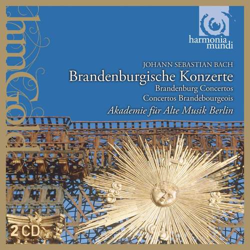 Akademie fur Alte Musik Berlin / Bach : Brandenburg Concertos Nos.1-6 BWV1046-1051, complete (2CD, DIGI-PAK, 미개봉)
