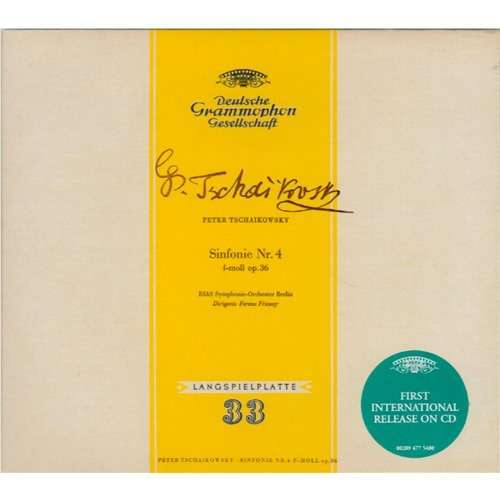 Ferenc Fricsay / Tchaikovsky: Symphony no.4, ballet suites (DIGI-PAK)