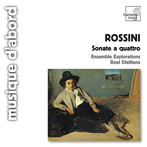 Ensemble Explorations / Rossini : Sonate a quattro (DIGI-PAK, 미개봉)
