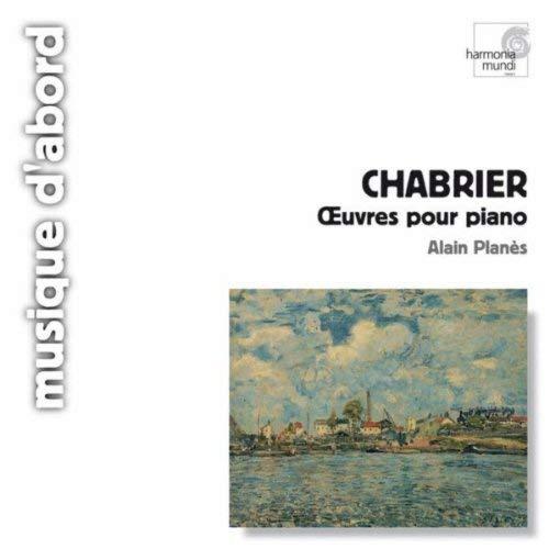 Alain Planes / Chabrier : Oeuvres Pour Piano (DIGI-PAK, 미개봉)