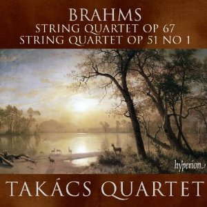Takacs Quartet / Brahms: String Quartets Nos.1 &amp; 3 (미개봉)