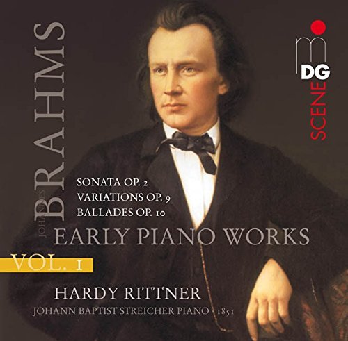 Hardy Rittner / Brahms : Early Piano Works Vol.1 (SACD Hybrid)  