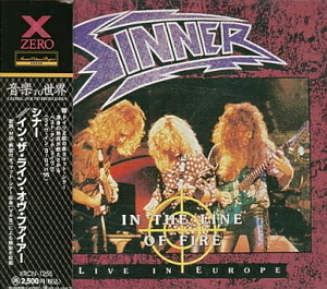 Sinner / In The Line Of Fire - Live In Europe