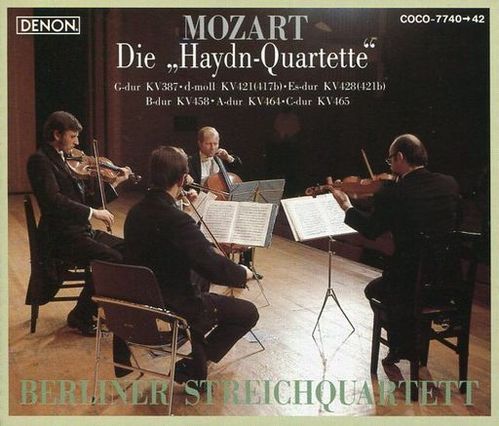 Berliner Streichquartett / Mozart: Die &#039;Haydn-Quartette&#039; (3CD)