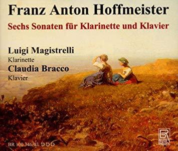 Luigi Magistrelli, Claudia Bracco / Hoffmeister: Six Clarinet Sonatas (2CD)