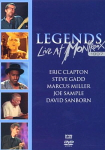 [DVD] Eric Clapton, Steve Gadd, Marcus Miller, Joe Sample, David Sanborn &amp;#8206;/ Legends Live at Montreux 1997