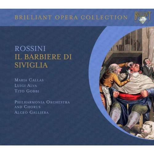 Maria Callas / Luigi Alva / Alceo Gallier / Rossini : Il barbiere di Siviglia (2CD, 미개봉)