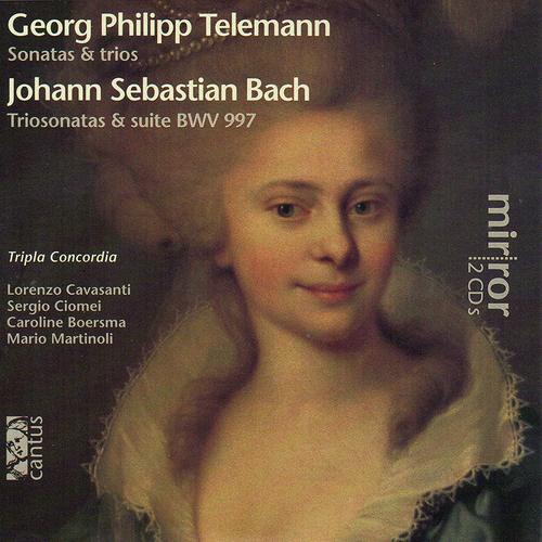 Tripla Concordia / Telemann: Sonatas and Trios, Bach: Trio Sonatas and Suite BWV 994 (2CD, 미개봉)