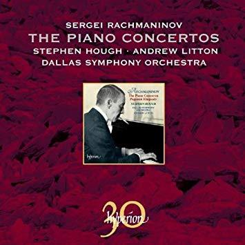 Stephen Hough &amp; Andrew Litton / Rachmaninov : 4 Piano Concertos, Rhapsody On A Theme of Paganini (2CD, 미개봉)