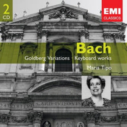 Maria Tipo / Bach: Goldberg Variations BWV 988, Italian Concerto BWV 971 (2CD, 미개봉)