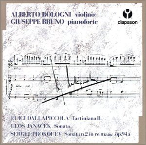 Alberto Bologni, Giuseppe Bruno / Prokofiev and Janacek Violin Sonatas
