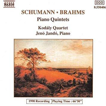 Jeno Jando / Kodaly Quartet / Schumann, Brahms : Piano Quintets