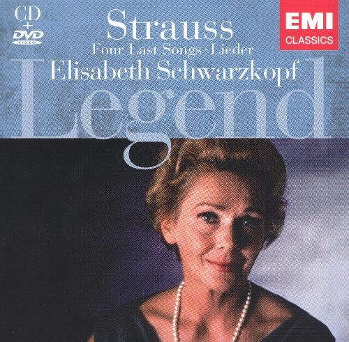 Elisabeth Schwarzkopf / R. Strauss : Lieder, 12 Lieder (CD+DVD, 미개봉) 