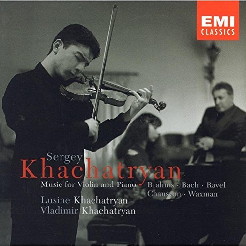 Sergey Khachatryan / Music For Violin And Piano: Brahms, Bach, Ravel, Chausson &amp; Waxman (미개봉)