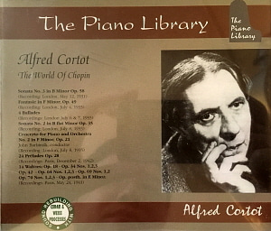 Alfred Cortot / The Piano Library - The World Of Chopin (3CD)