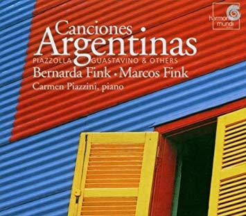Bernarda Fink / Marcos Fink / Carmen Piazzini / Canciones Argentinas - Piazzolla, Guastavino (DIGI-PAK, 미개봉)