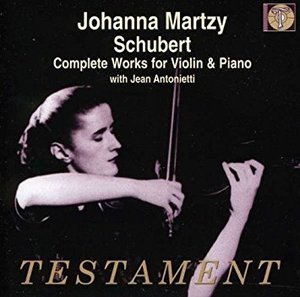 Johanna Martzy &amp; Jean Antonietti / Schubert: Complete Works for Violin &amp; Piano (2CD)