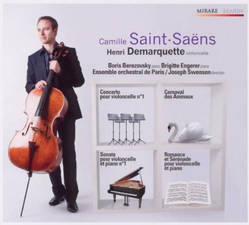 Henri Demarquette / Saint-Saens : Works for Cello (DIGI-PAK, 미개봉)