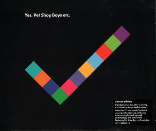 Pet Shop Boys / Yes Etc. (2CD, SPECIAL EDITION, DIGI-PAK)