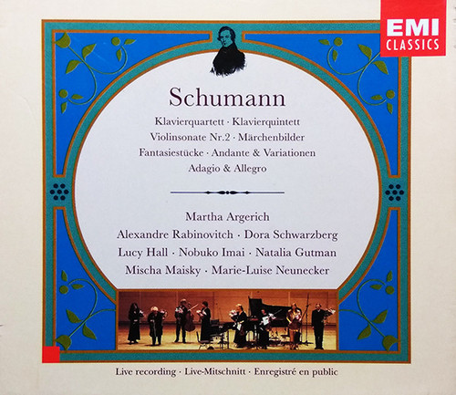 Martha Argerich, Alexandre Rabinovich / Schumann: Chamber Music (2CD)