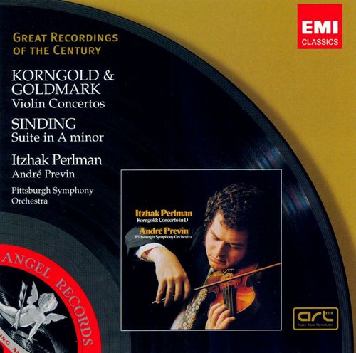 Andre Previn / Itzhak Perlman / Korngold, Goldmark : Violin Concertos