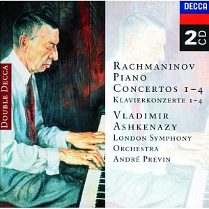 Vladimir Ashkenazy &amp; Andre Previn / Rachmaninov: Piano Concertos Nos.1-4 (2CD, 미개봉)