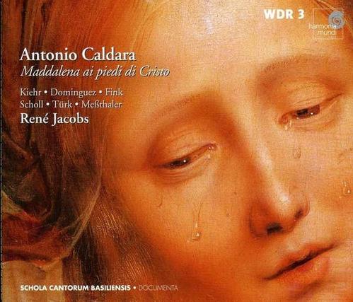Rene Jacobs / Andreas Scholl / Caldara : Maddalena Ai Piedi Di Cristo (2CD, 미개봉)