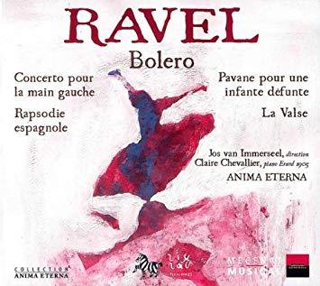 Jos van Immerseel / Ravel : Bolero, Pavane Pour Une Infante Defunte &amp; Piano Concerto In D Major (DIGI-PAK, 미개봉)