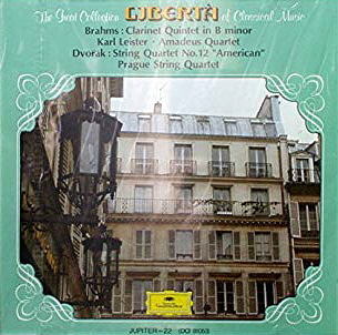 Prague String Quartet / Brahms: Clarinet Quintet In B Minor Op.115, Dvorak: String Quartet No.12 In F Major