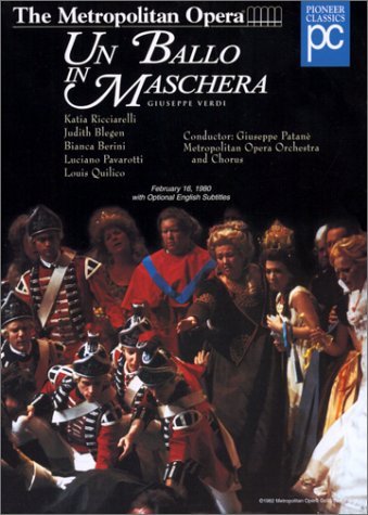 [DVD] James Levine, The Metropolitan Opera / Verdi: Un ballo in maschera (미개봉)
