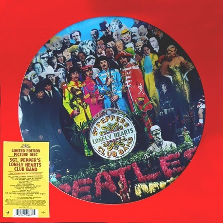 [LP] The Beatles / Sgt. Pepper&#039;s Lonely Hearts Club Band (Limited Picture LP, 미개봉)