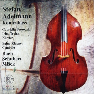 Stefan Adelmann / Bach : Sonata For Viola Da Gamba (미개봉)